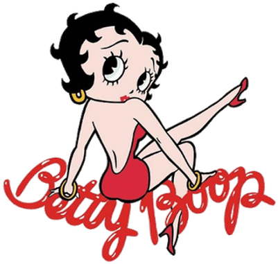 Betty Boop Back Logo - Betty Boop No Background (400x400), Png Download