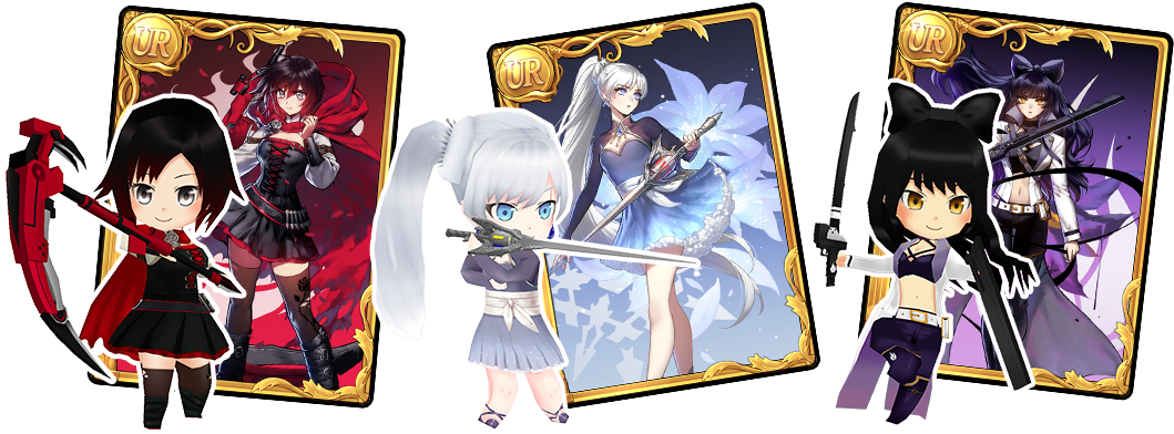 Rwby Ur Game Sprites - Rwby Blake Belladonna Cosplay Shoes Anime Game Boots (1200x400), Png Download