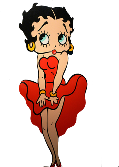 Betty Boop - Betty Boop Png (450x600), Png Download