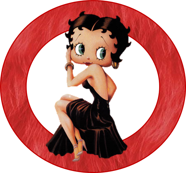 Betty Boop, Toppers Or Free Printable Candy Bar Labels - Betty Boop (713x665), Png Download