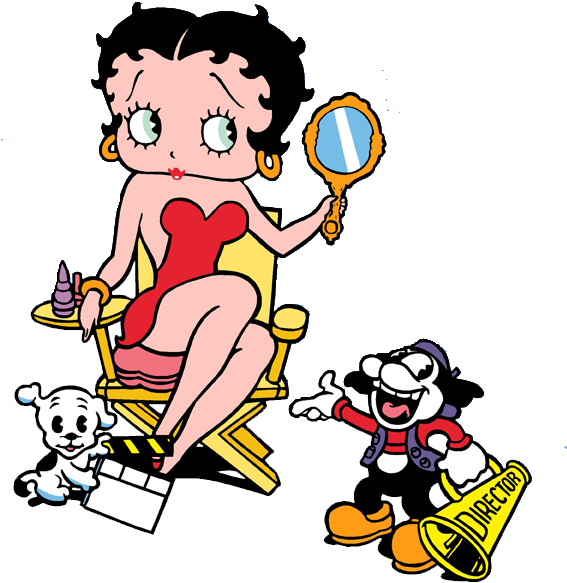 Tubes Png Betty Boop - Betty Boop (566x606), Png Download