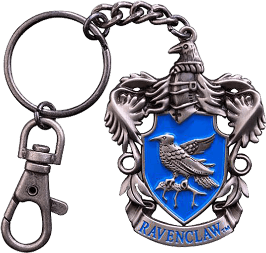 Fashioned After The Ravenclaw Crest, This Beautiful - Harry Potter Ravenclaw Keychain (600x600), Png Download