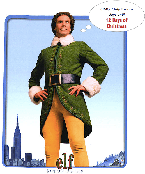 Buddy The Elf - Crossfit Elf (503x623), Png Download