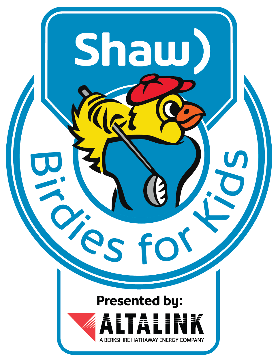 New Shw Birdiesforkids Logo Lockup - Shaw Birdies For Kids (964x1250), Png Download