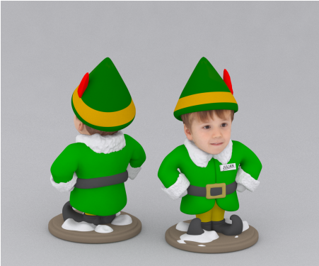 Buddy Elf Icon - Icon (450x480), Png Download