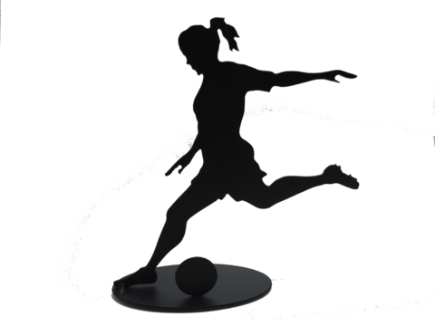 New Sports Figures From B - Female Soccer Player Png (480x360), Png Download