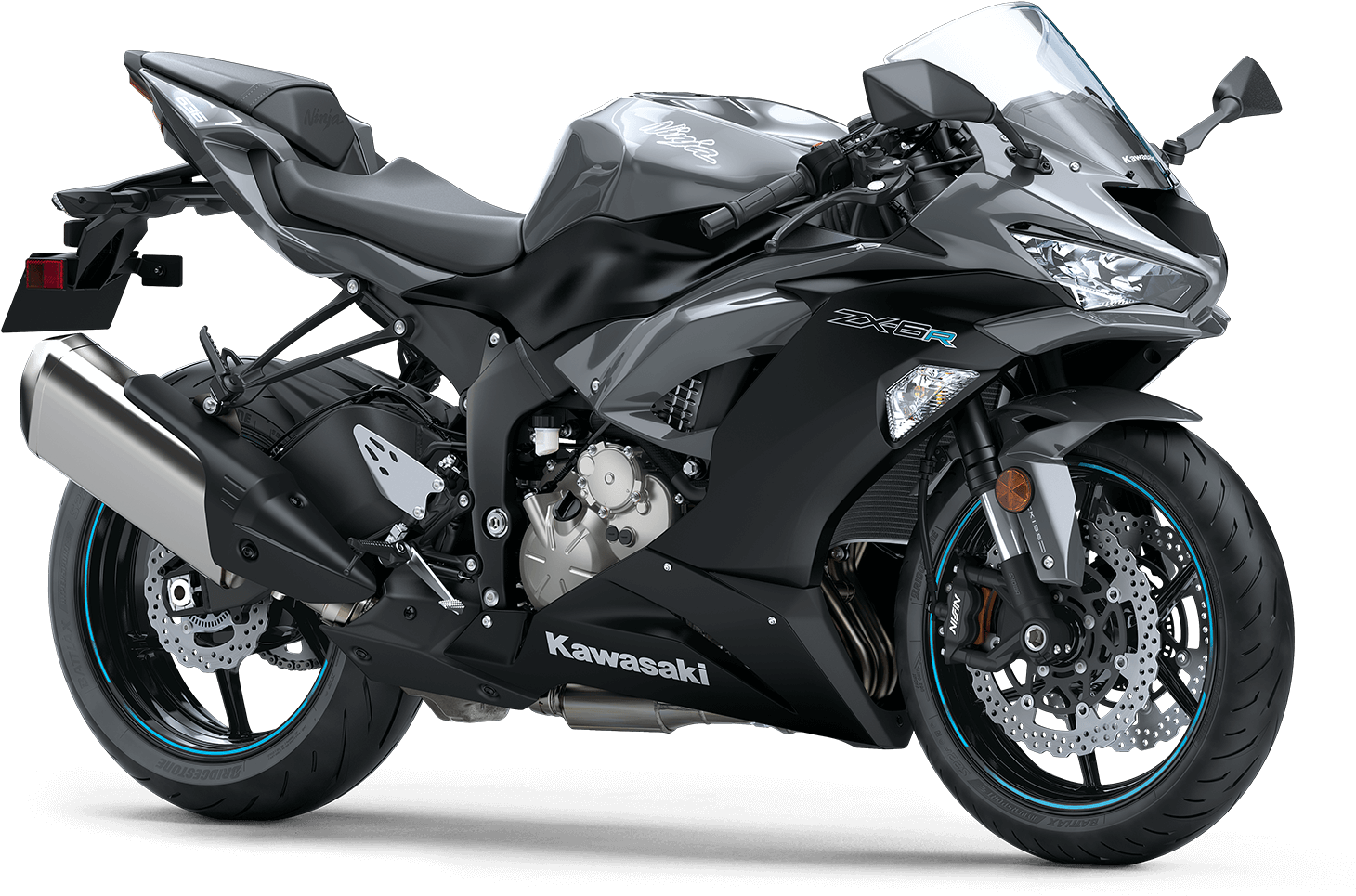 All New 2019 Ninja® Zx™ 6r Abs* - Kawasaki Ninja Zx 6r (2000x1123), Png Download