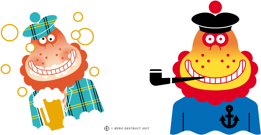 Bd Monsieur Poire Line Stickers - Comics (750x370), Png Download