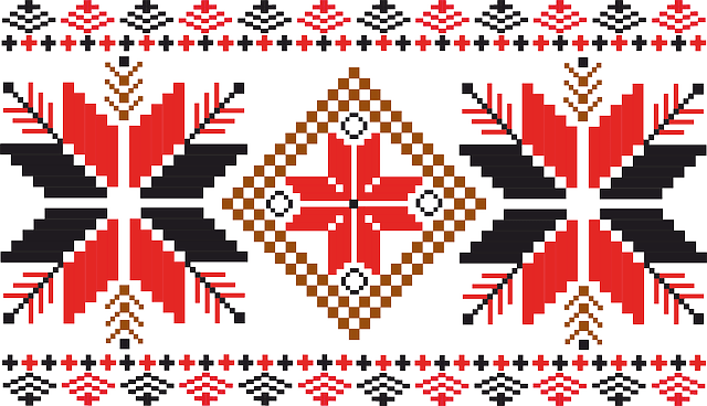 Embroidery For The Holidays - Ornament Textile (640x368), Png Download