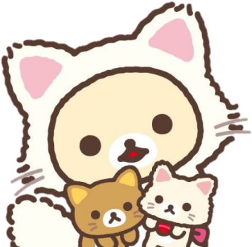 #rilakkuma #korilakkuma #cats #cute - San-x Rilakkuma, Sumiko Gurashi, Black Cat Character (700x355), Png Download