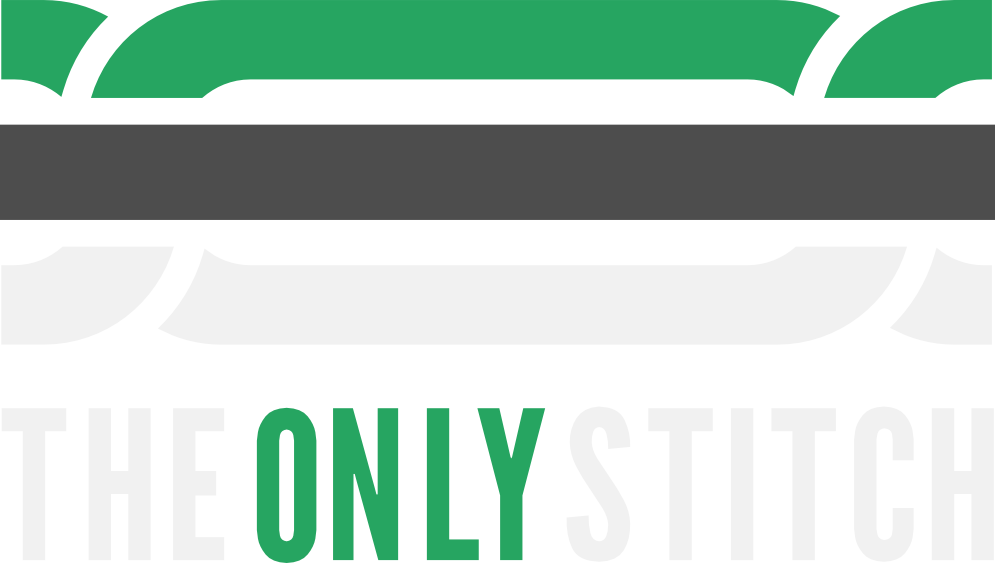 The Only Stitch Logo - Embroidery Stitch (995x563), Png Download