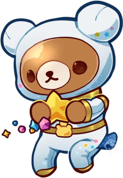 Recent Commission Of A Rilakkuma Drawing - Drawing (500x641), Png Download