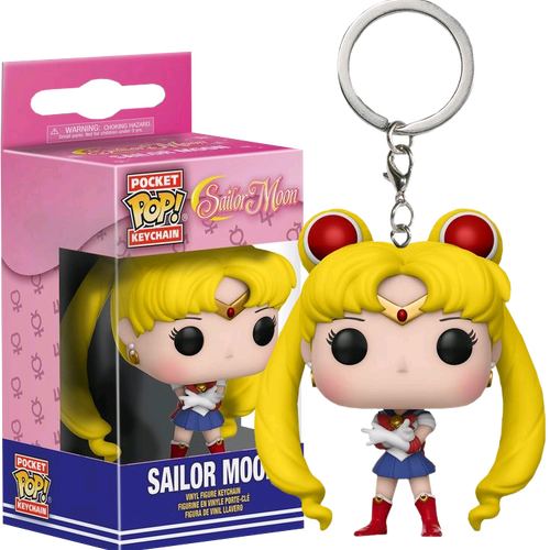 Sailor Moon Funko Pop Vinyl Keychain - Sailor Moon Pocket Pop! Key Chain (500x500), Png Download