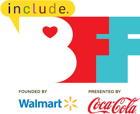 Vertical Logo Color Png - Bentonville Film Festival Logo (577x577), Png Download