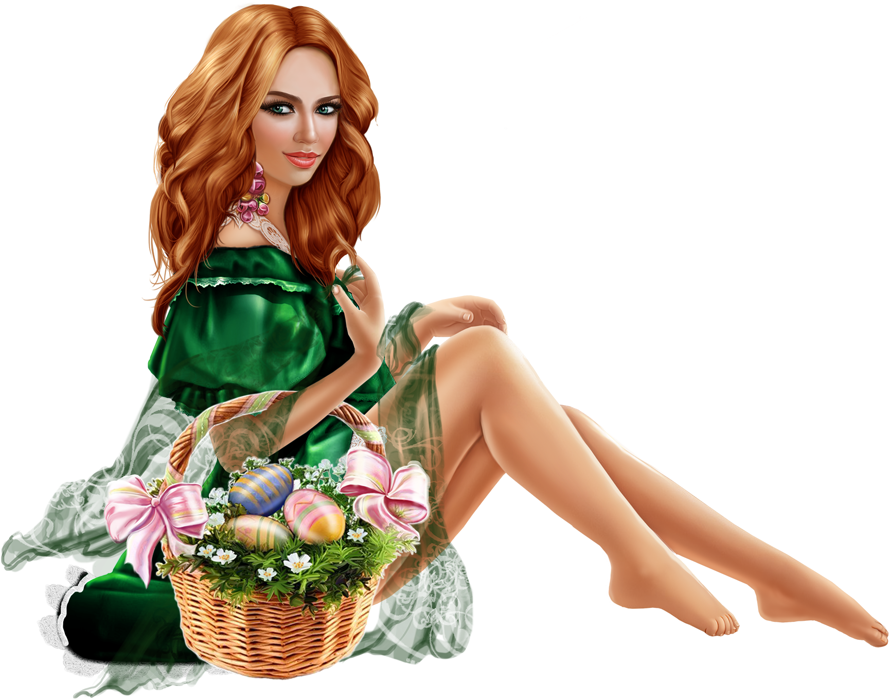 1a239f3a9d 134378106 Eastergirlbunny6 0 152162 9a90e74c - Femme Eklablog (1800x1541), Png Download