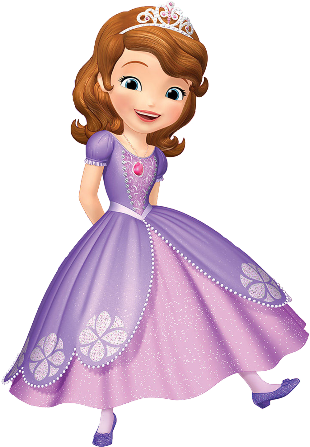 Sofia The First/gallery - Princess Sofia New Dress (1000x1453), Png Download
