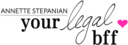 Logo Annette Stepanian Your Legal Bff - Calligraphy (1000x523), Png Download
