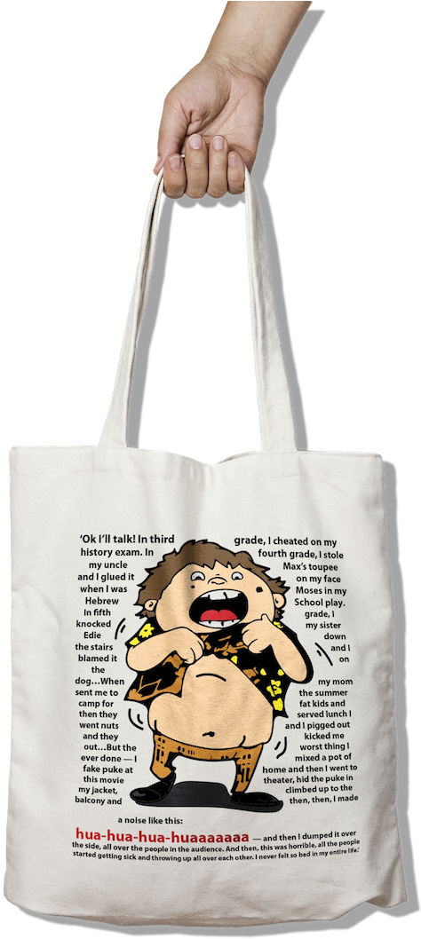 Ok I'll Talk - Tote Bag (567x1091), Png Download