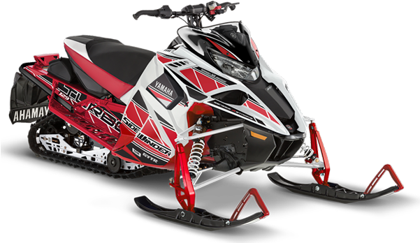 2018 Sidewinder R-tx Le 50th - 2018 Yamaha Snowmobiles (600x364), Png Download