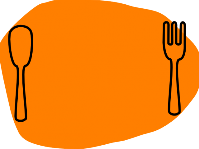 Free - Spoon And Fork (600x442), Png Download