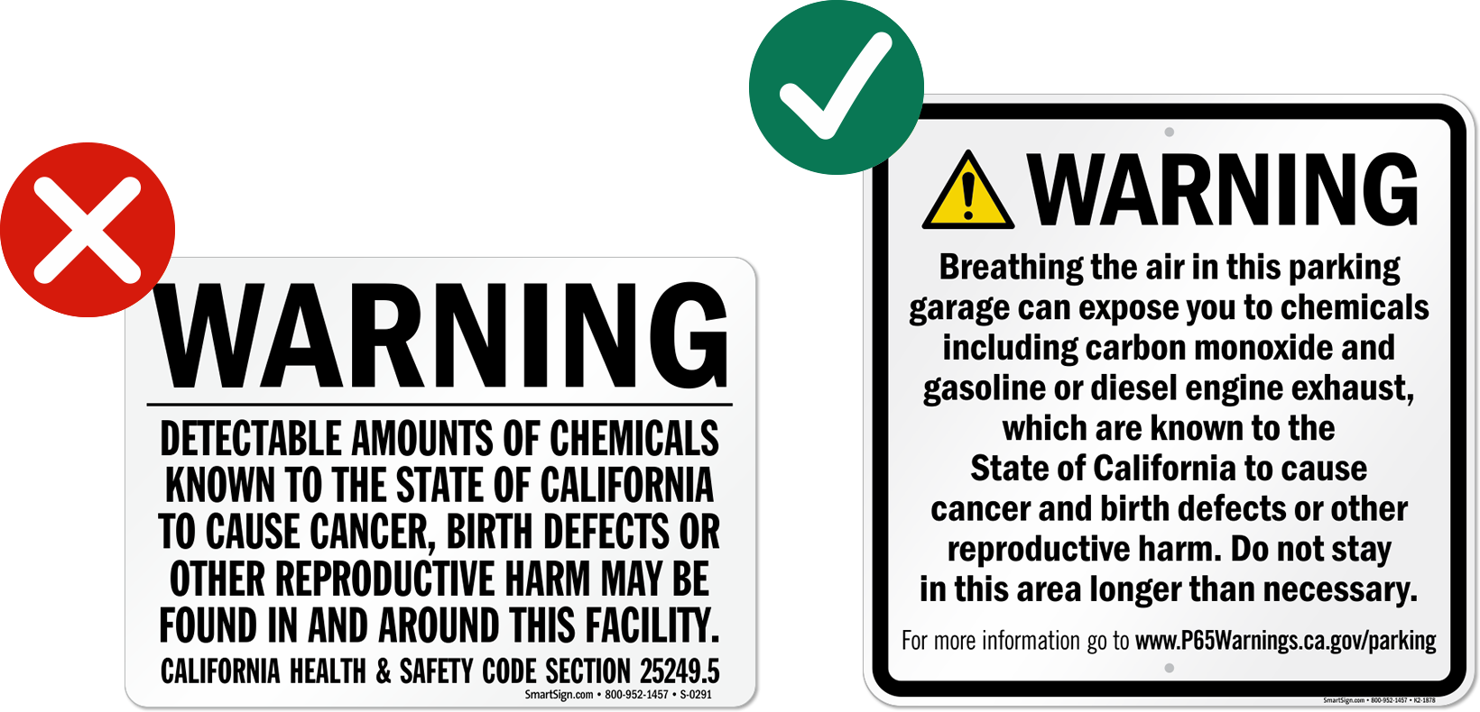 Mysafetysign, A Smartsign Company, Sells Proposition - New Prop 65 Signs (1640x790), Png Download