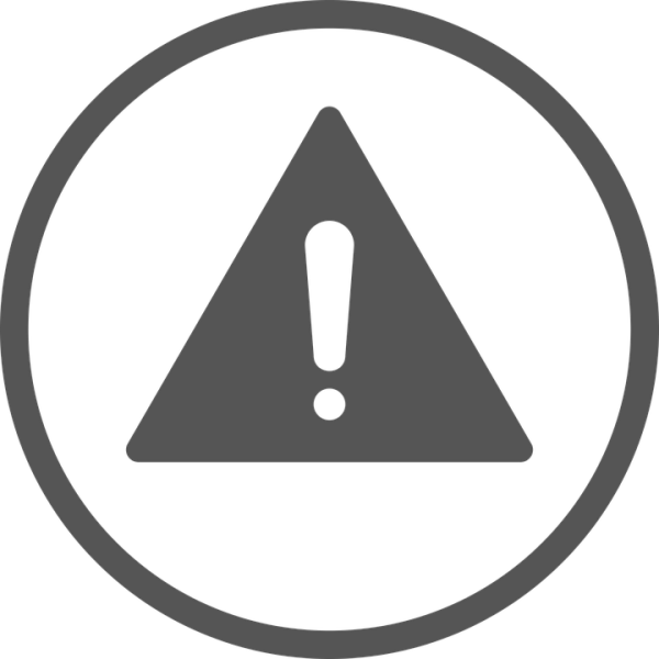 Dryer Vent Warning Signs - Symbol (600x600), Png Download