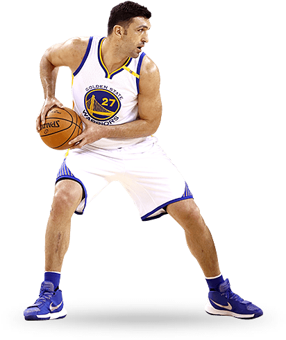 2585 - Zaza Pachulia 2017 Png (440x700), Png Download