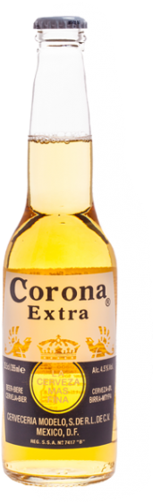 Corona Extra - Foto - Corona Extra Lager - 24 X 330ml 24 X 330ml (223x566), Png Download