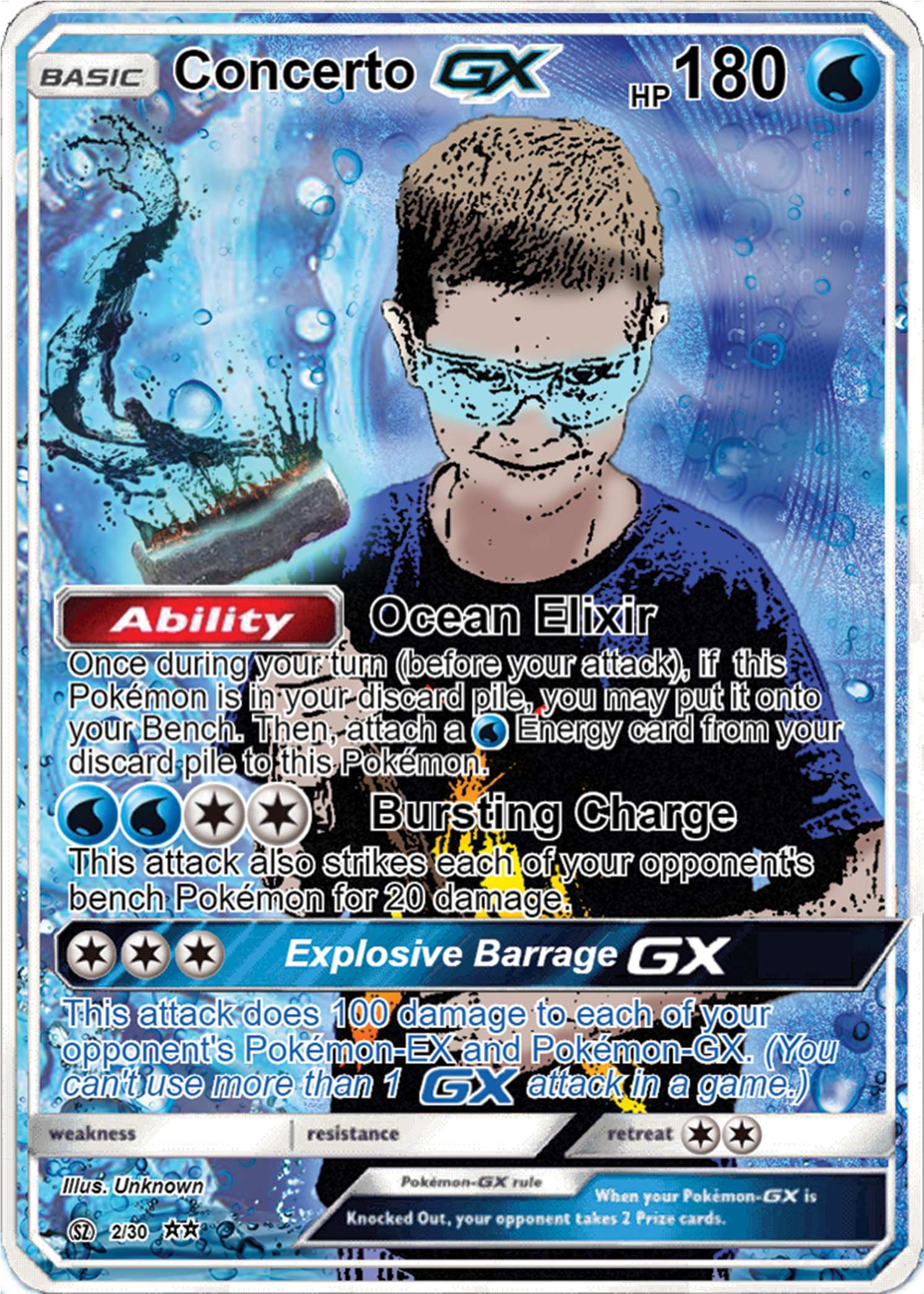 Custom Pokemon Card (1634x2216), Png Download