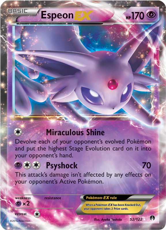 Narode Says This Is The Breakpoint Card That You Want - Pokemon Espeon Ex Card (800x800), Png Download