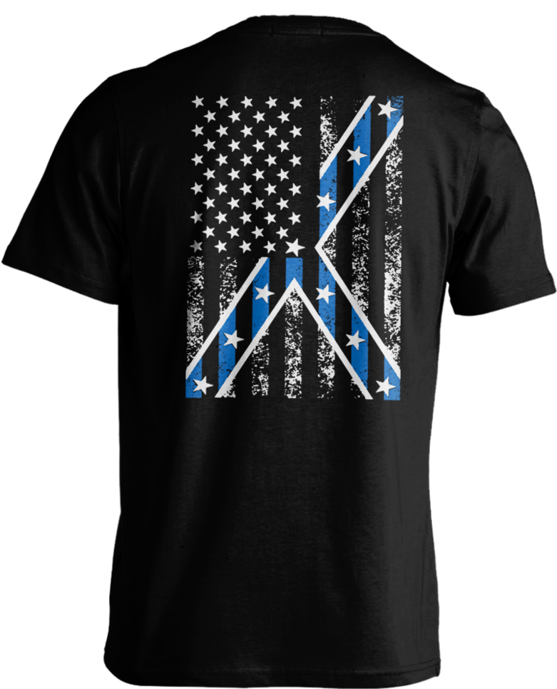 Flags Fade But The Glory Lives On - Thin Blue Line (805x1024), Png Download
