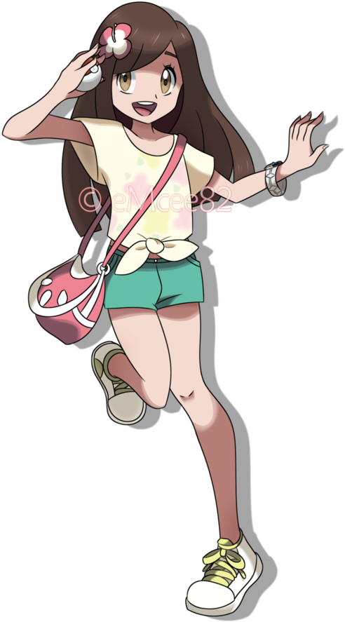 Original Pokemon Trainer By Emcee82 - Cute Pokemon Trainer (894x894), Png Download