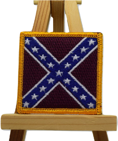 2 '' X 2 '' The Confederate Battle - Georgia State Flag (441x480), Png Download
