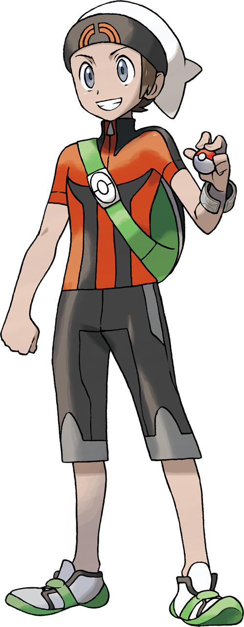 Brendan Pokemon Ruby (499x1280), Png Download