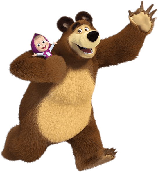 Descargar - Masha Y El Oso Png (600x627), Png Download