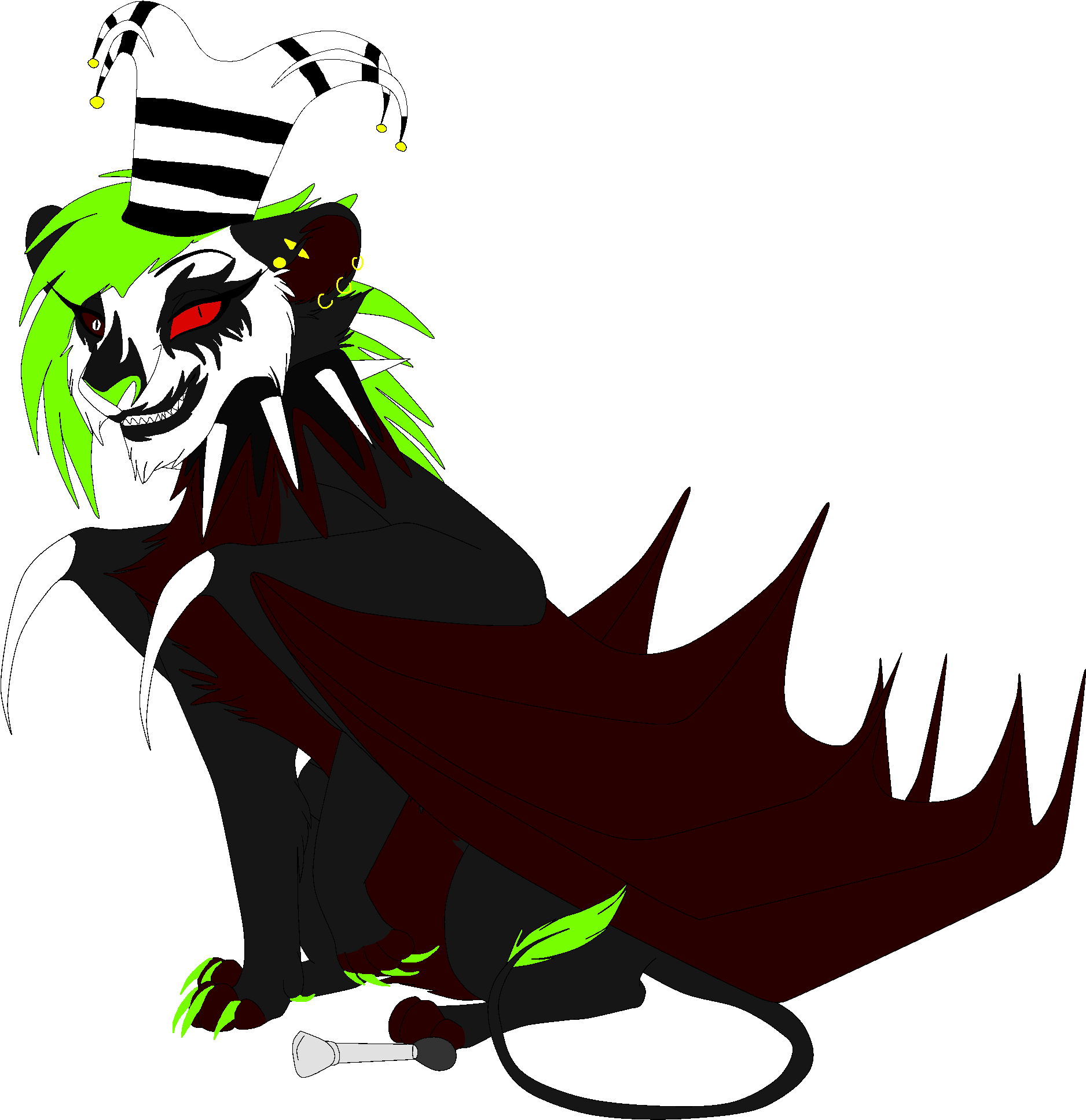 Creepy By Deadlyclowngirl - Illustration (2001x2056), Png Download