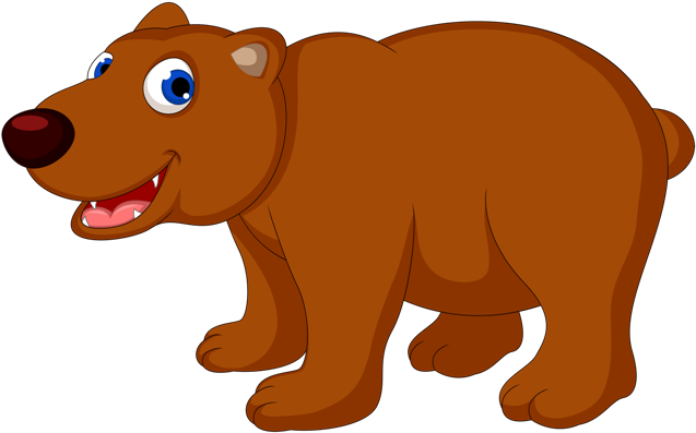 Imágenes De Osos - Brown Bear Cartoon (650x412), Png Download