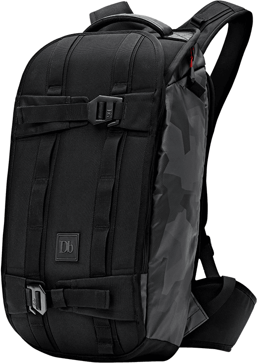 Db Explorer Backpack Black Camo - Douchebags The Explorer Backpack (900x900), Png Download