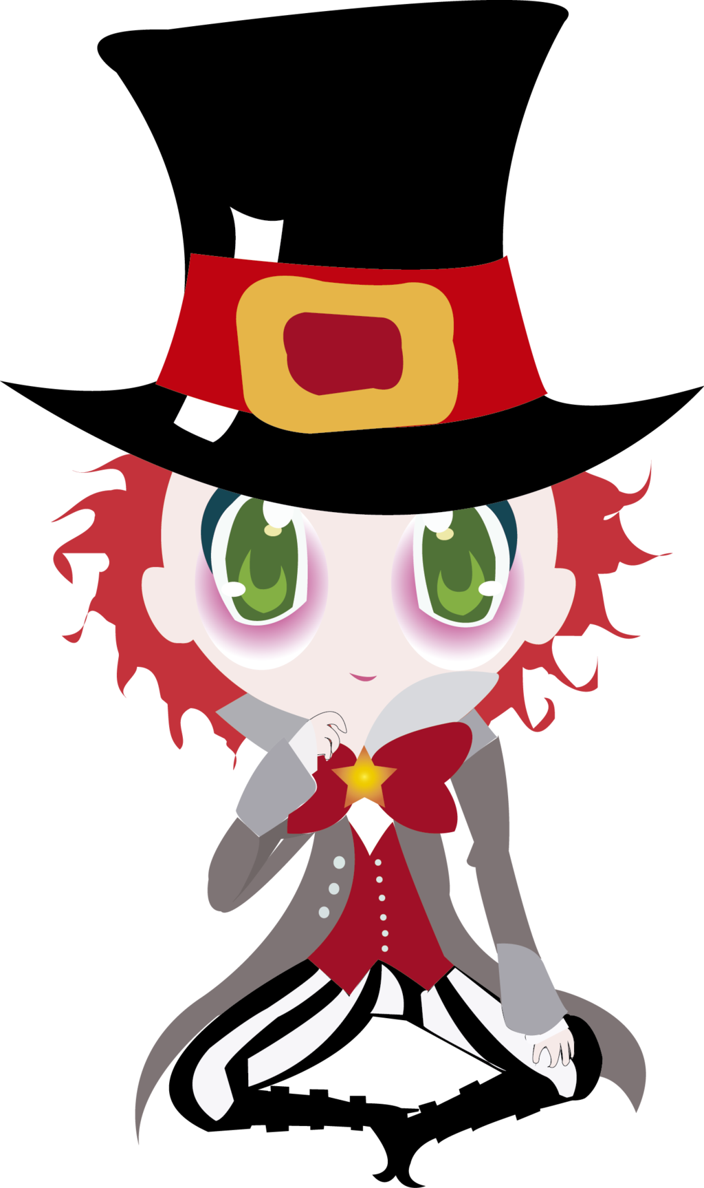 The Mad Hatter Alice's Adventures In Wonderland March - El Sombrerero Loco Vector (1024x1726), Png Download
