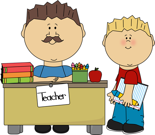 Wilmaris Salazar - School Teacher Clipart (500x434), Png Download