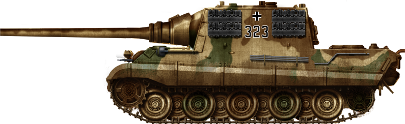 415 Built, Based On The Panzer V Panther Chassis - Us Army Tanks 1980 (795x244), Png Download