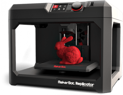 3d Printer Makerbot Replicator 5th Generation - Imagenes De Impresoras 3d (400x400), Png Download