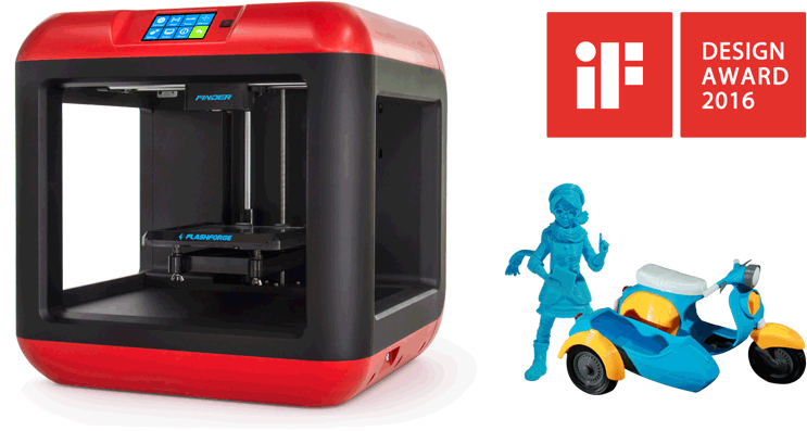Finder 3d Printer - Flashforge Finder 3d Printer (750x418), Png Download