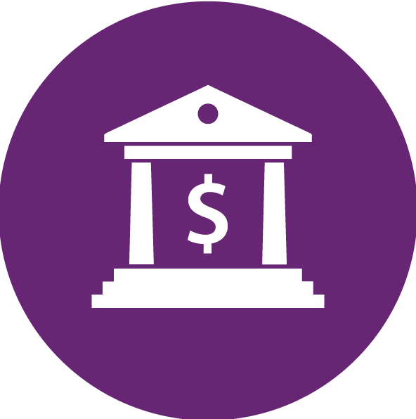 For Profit College Icon - Four Pillars Of Banking (592x596), Png Download