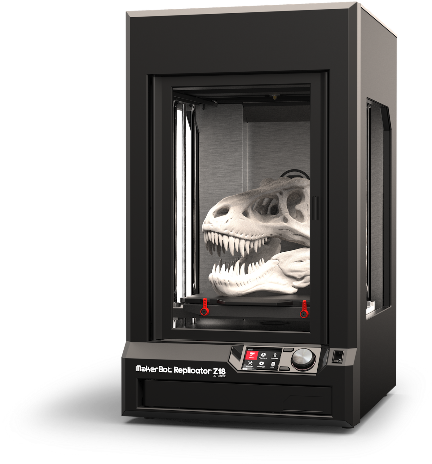 Alkek Library's 3d Printer - Makerbot Replicator Z18 3d Printer - Wireless (2873x1616), Png Download