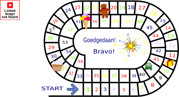 How To Set Use Ganzenbord Bart Svg Vector (600x326), Png Download