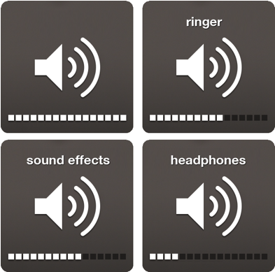 Reference Image - Iphone Volume Icon Png (580x388), Png Download