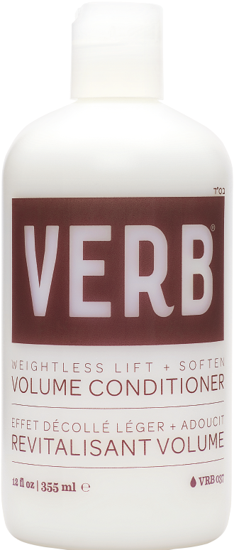 Volume Conditioner Transp New - Verb Volume Conditioner 12 Oz (541x1005), Png Download
