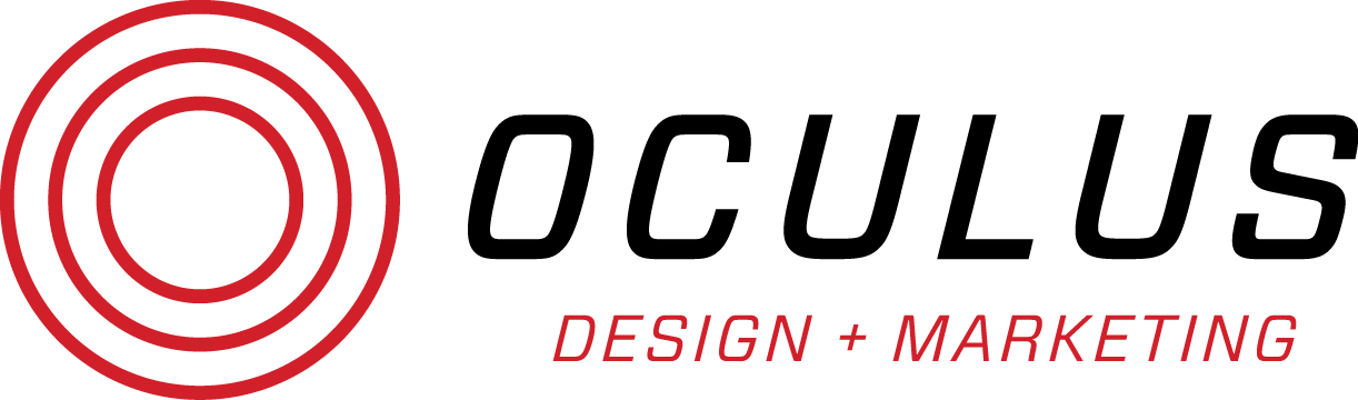 Oculus Logo Horiz Spot - Sign (1222x360), Png Download