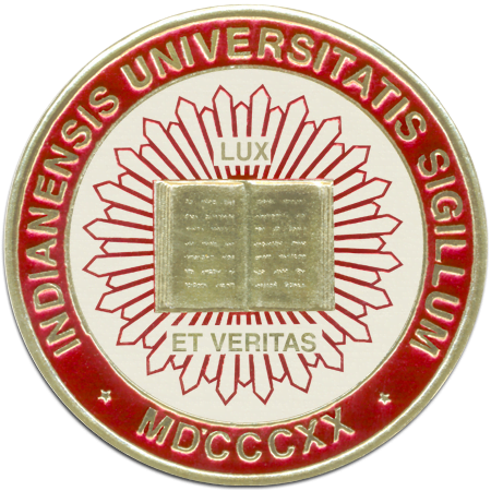 Indiana University - Bloomington Seal - Iu Graduation Announcements (450x450), Png Download